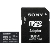 Sony microSDHC (Class 10) 16GB + адаптер [SR16UY3AT]