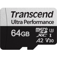 Transcend microSDXC 340S 64GB (с адаптером) Image #2
