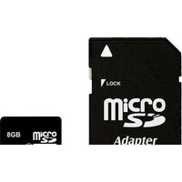 SmartBuy microSDHC (Class 10) 8 Гб + SD адаптер (SB8GBSDCL10-01)