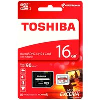 Toshiba EXCERIA microSDHC 16GB + адаптер [THN-M302R0160EA] Image #3