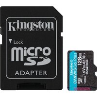 Kingston Canvas Go! microSDXC 128GB SDCG4/128GB (с адаптером) Image #1