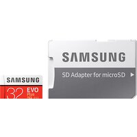 Samsung EVO Plus microSDHC 32GB + адаптер