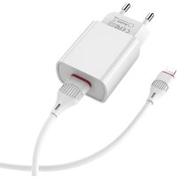 Borofone BA20A Lightning (белый) Image #2