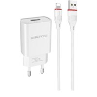 Borofone BA20A Lightning (белый)
