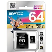 Silicon-Power microSDXC Elite UHS-1 (Class 10) 64 GB (SP064GBSTXBU1V10-SP) Image #2