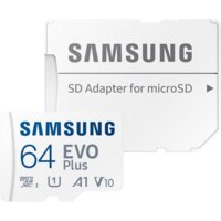 Samsung EVO Plus 2021 microSDXC 64GB (с адаптером)