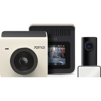 70mai Dash Cam A400 + камера заднего вида RC09 (международная версия, бежевый)