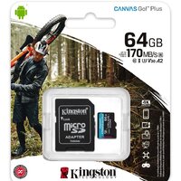 Kingston Canvas Go! Plus microSDXC 64GB (с адаптером) Image #4