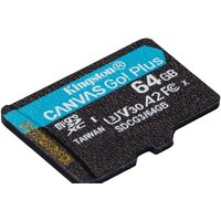 Kingston Canvas Go! Plus microSDXC 64GB (с адаптером) Image #3