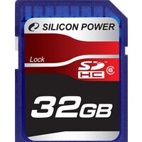 Silicon-Power SDHC Class 6 32 Гб (SP032GBSDH006V10)